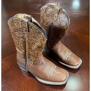 Veronica Palomino Cowboy Boots Boys 7 Fits Womens 8.5 9 Euc